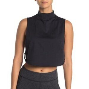 NWT FP Movement Black Bright Lights Crop Tank